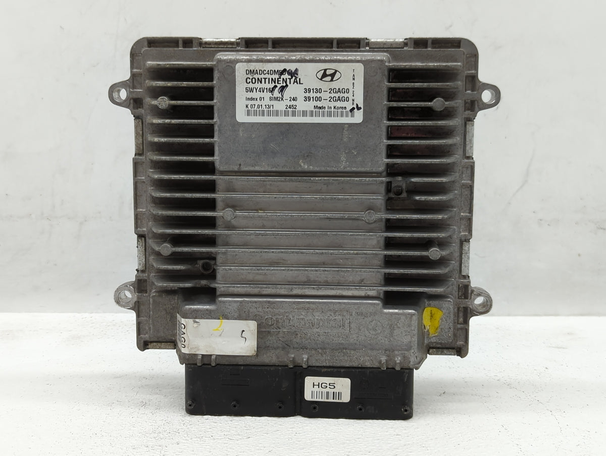 2013-2016 Hyundai Santa Fe PCM Engine Control Computer ECU ECM PCU OEM P/N:39100-2GAG0 39130-2GAG0 Fits Fits 2013 2014 2015 