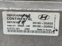 2015 Hyundai Santa Fe PCM Engine Control Computer ECU ECM PCU OEM P/N:39100-2GAG0 39130-2GAG0, 39130-2GAG2 Fits OEM Used Aut