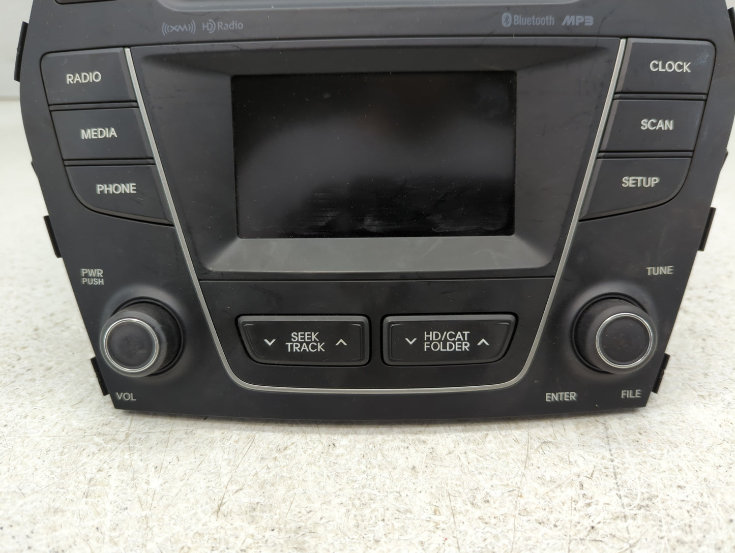 2013-2016 Hyundai Santa Fe Radio AM FM Cd Player Receiver Replacement P/N:96180-B89514X Fits Fits 2013 2014 2015 2016 OEM Us