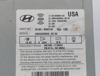 2013-2016 Hyundai Santa Fe Am Fm Cd Player Radio Receiver 573272 - Oemusedautoparts1.com
