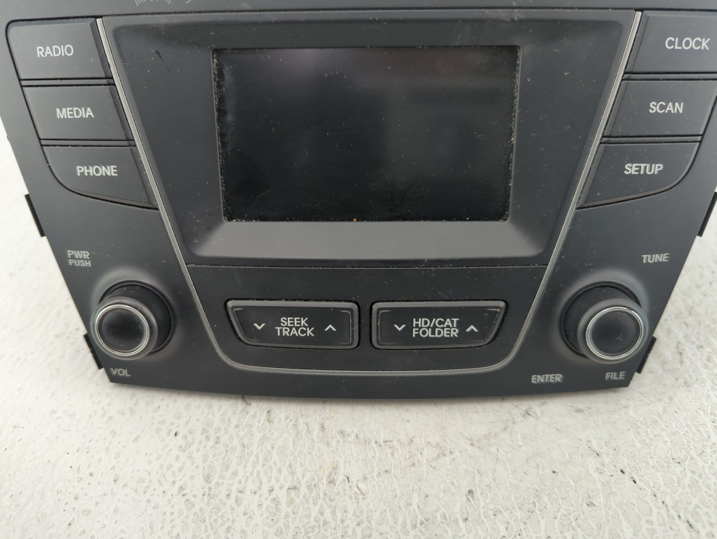 2013-2016 Hyundai Santa Fe Radio AM FM Cd Player Receiver Replacement P/N:96180-B89514X Fits Fits 2013 2014 2015 2016 OEM Us