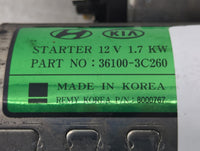 2013-2015 Hyundai Santa Fe Car Starter Motor Solenoid OEM P/N:36100-3C260 Fits Fits 2012 2013 2014 2015 2016 OEM Used Auto P