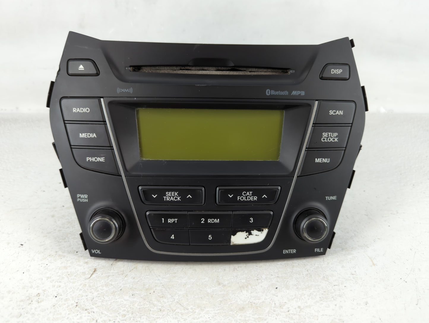 2013-2016 Hyundai Santa Fe Radio AM FM Cd Player Receiver Replacement P/N:96170-4Z1504X Fits Fits 2013 2014 2015 2016 OEM Us