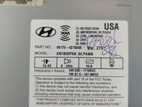 2013-2016 Hyundai Santa Fe Radio AM FM Cd Player Receiver Replacement P/N:96170-4Z1504X Fits Fits 2013 2014 2015 2016 OEM Us