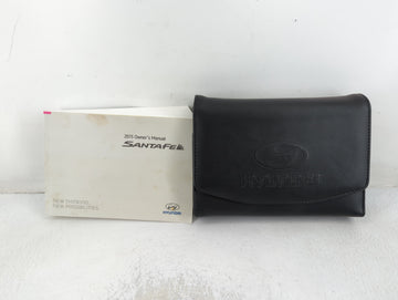 2015 Hyundai Santa Fe Owners Manual Book Guide OEM Used Auto Parts - Oemusedautoparts1.com