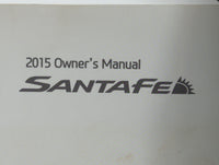 2015 Hyundai Santa Fe Owners Manual Book Guide OEM Used Auto Parts - Oemusedautoparts1.com