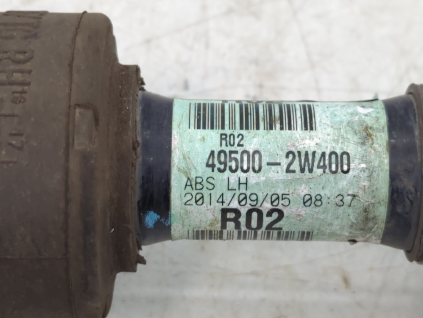 2013-2016 Hyundai Santa Fe Axle Shaft Front Driver Cv C/v - Oemusedautoparts1.com