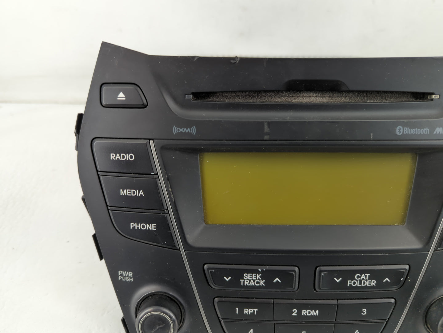 2015-2016 Hyundai Santa Fe Radio AM FM Cd Player Receiver Replacement P/N:96170-4Z1504X Fits Fits 2015 2016 OEM Used Auto Pa