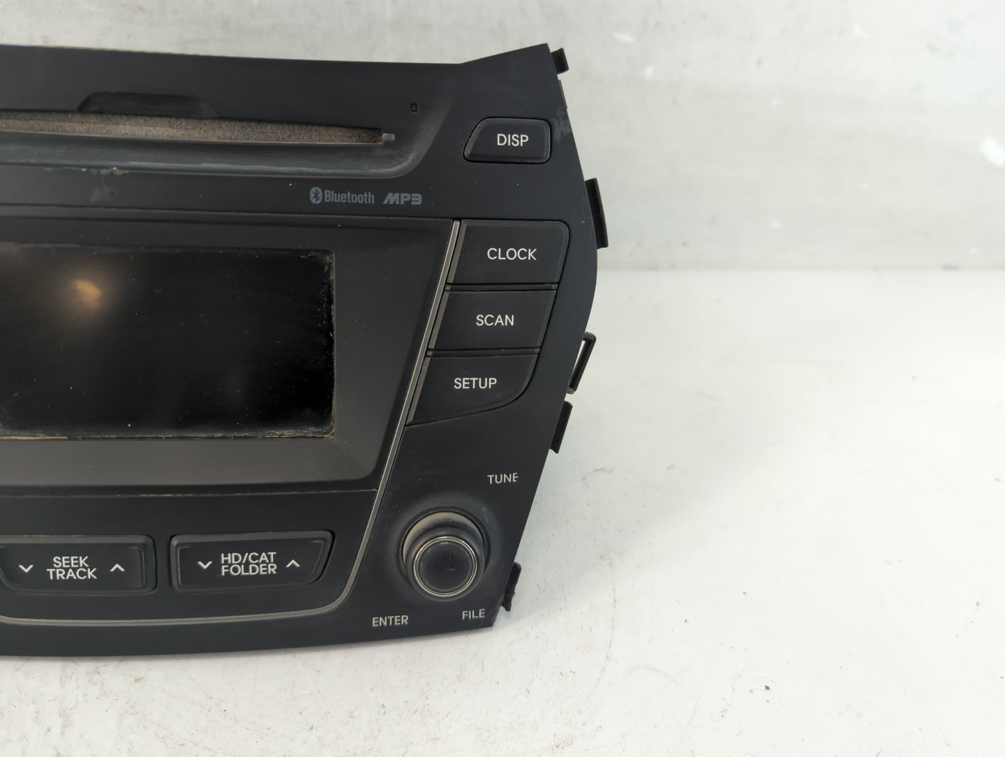 2015-2016 Hyundai Santa Fe Radio AM FM Cd Player Receiver Replacement P/N:96180-4Z1024X Fits Fits 2015 2016 OEM Used Auto Pa