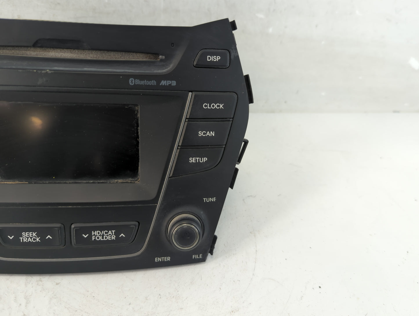 2015-2016 Hyundai Santa Fe Radio AM FM Cd Player Receiver Replacement P/N:96180-4Z1024X Fits Fits 2015 2016 OEM Used Auto Pa