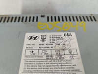 2015-2016 Hyundai Santa Fe Radio AM FM Cd Player Receiver Replacement P/N:96180-4Z1024X Fits Fits 2015 2016 OEM Used Auto Pa