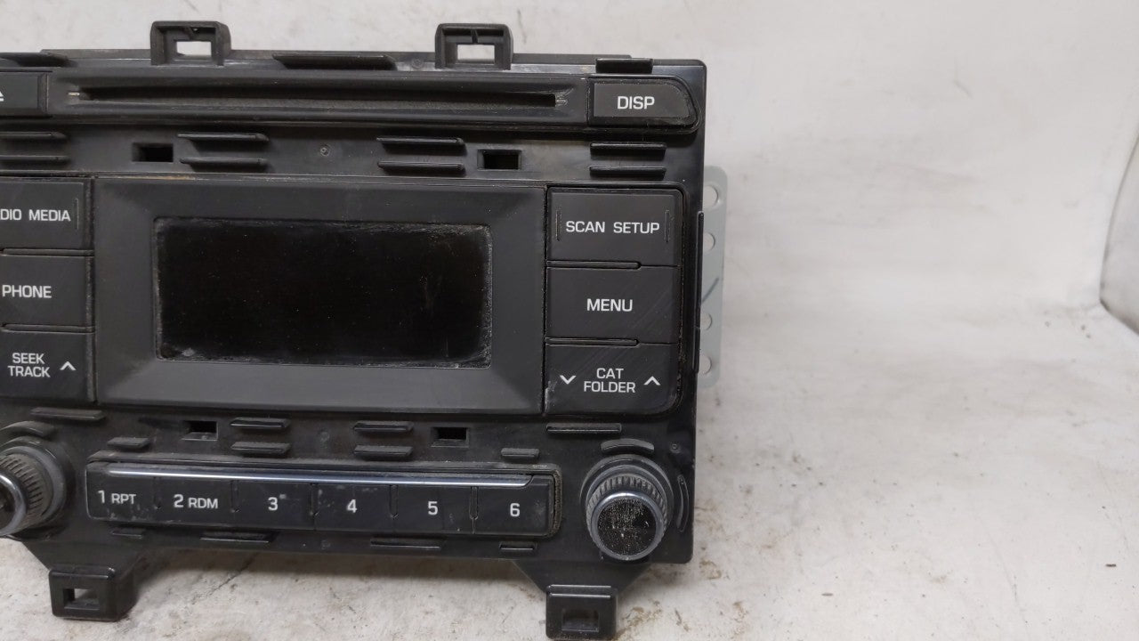 2015 Hyundai Sonata Radio AM FM Cd Player Receiver Replacement P/N:96170-C20004X 96180-C20004X Fits OEM Used Auto Parts - Oe