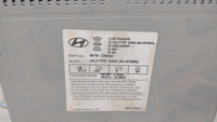 2015 Hyundai Sonata Radio AM FM Cd Player Receiver Replacement P/N:96170-C20004X 96180-C20004X Fits OEM Used Auto Parts - Oe