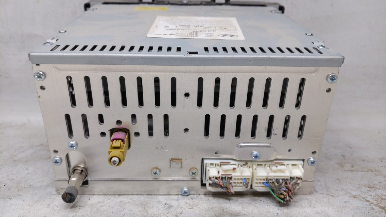 2015 Hyundai Sonata Radio AM FM Cd Player Receiver Replacement P/N:96170-C20004X 96180-C20004X Fits OEM Used Auto Parts - Oe