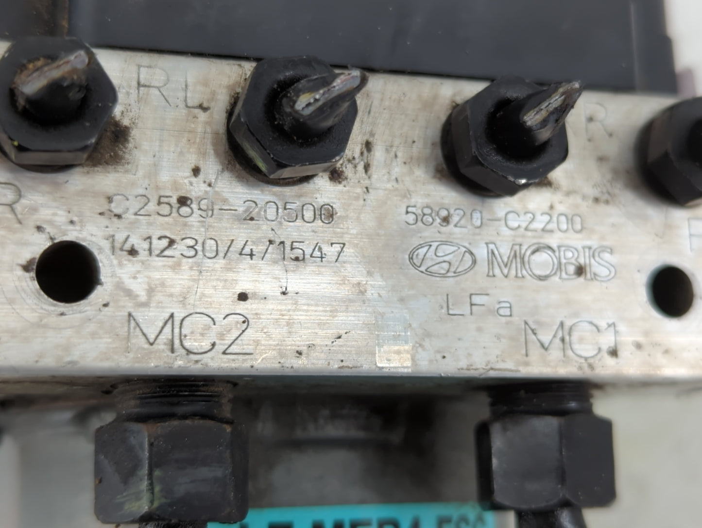 2015 Hyundai Sonata ABS Pump Control Module Replacement P/N:58920-C2200 Fits OEM Used Auto Parts - Oemusedautoparts1.com