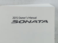 2015 Hyundai Sonata Owners Manual Book Guide P/N:FC10-EU4DH OEM Used Auto Parts - Oemusedautoparts1.com