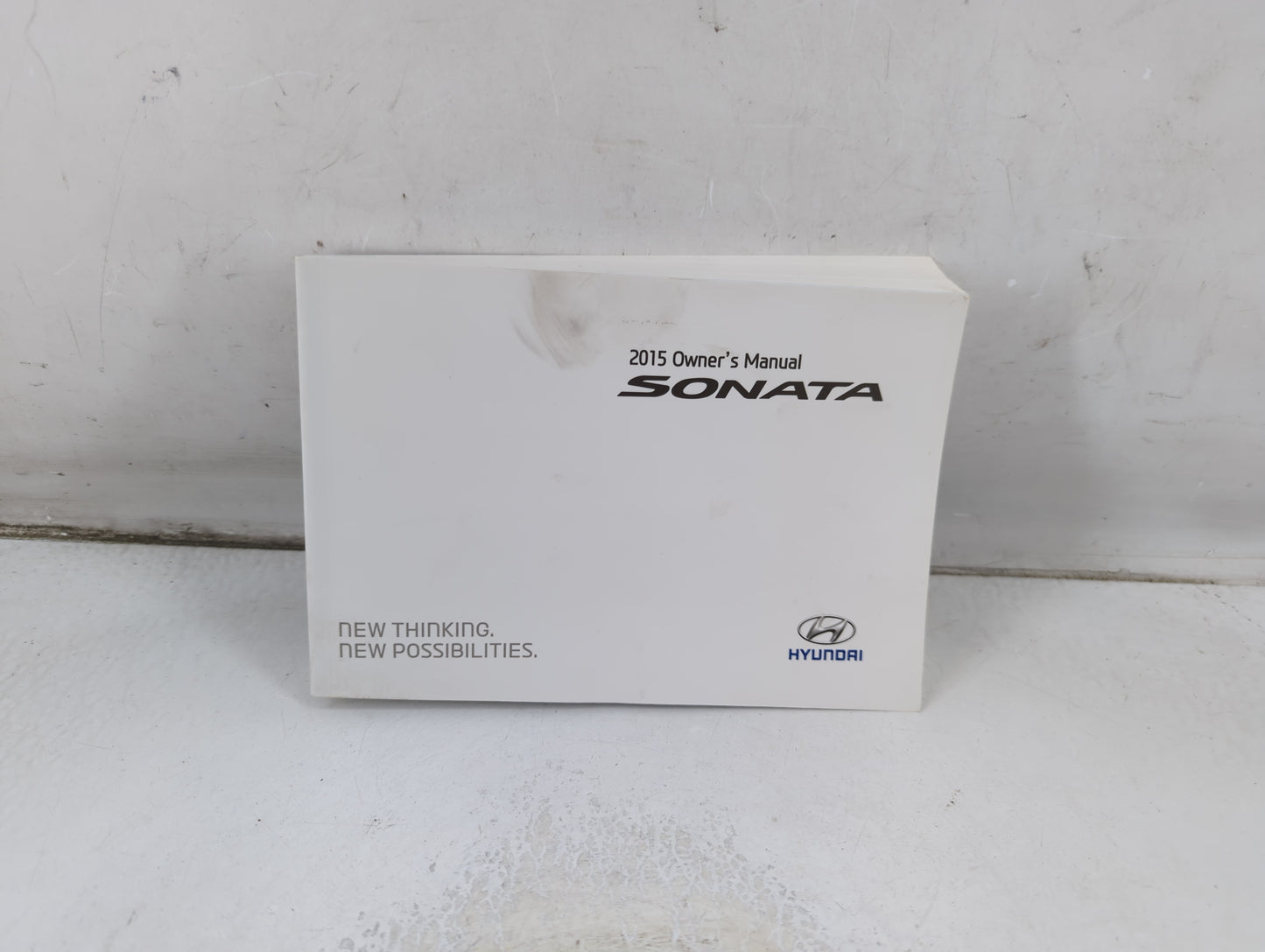 2015 Hyundai Sonata Owners Manual Book Guide P/N:FC10-EU48E OEM Used Auto Parts - Oemusedautoparts1.com