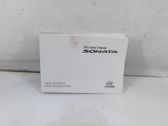 compare product 2015 Hyundai Sonata Owners Manual Book Guide P/N:FC10-EU48E OEM Used Auto Parts