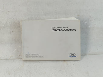 compare product 2015 Hyundai Sonata Owners Manual Book Guide P/N:FC10-EU4DH OEM Used Auto Parts