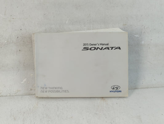 2015 Hyundai Sonata Owners Manual Book Guide P/N:FC10-EU4DH OEM Used Auto Parts - Oemusedautoparts1.com
