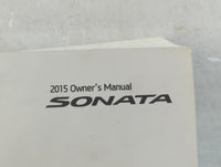 2015 Hyundai Sonata Owners Manual Book Guide P/N:FC10-EU4DH OEM Used Auto Parts - Oemusedautoparts1.com