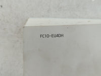 2015 Hyundai Sonata Owners Manual Book Guide P/N:FC10-EU4DH OEM Used Auto Parts - Oemusedautoparts1.com