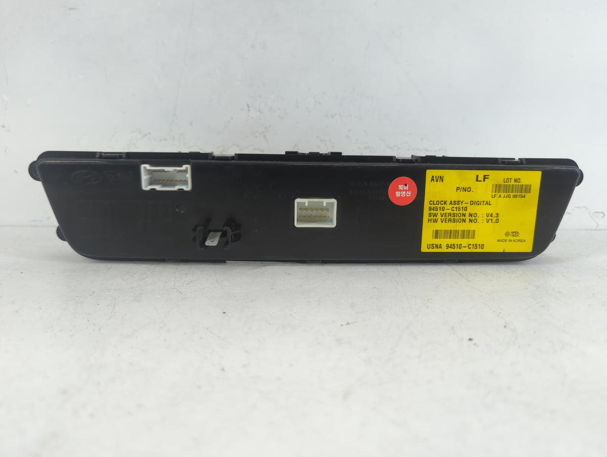 2015-2016 Hyundai Sonata Information Radio Display Screen - Oemusedautoparts1.com