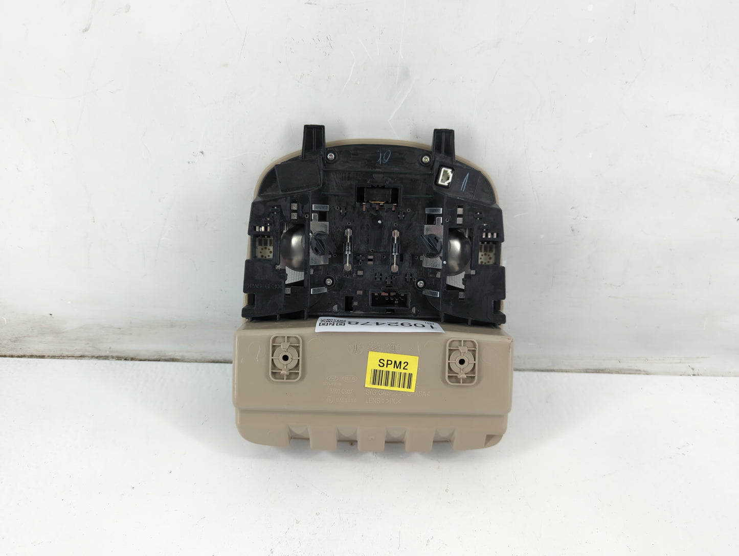 2015 Hyundai Sonata Overhead Roof Console - Oemusedautoparts1.com