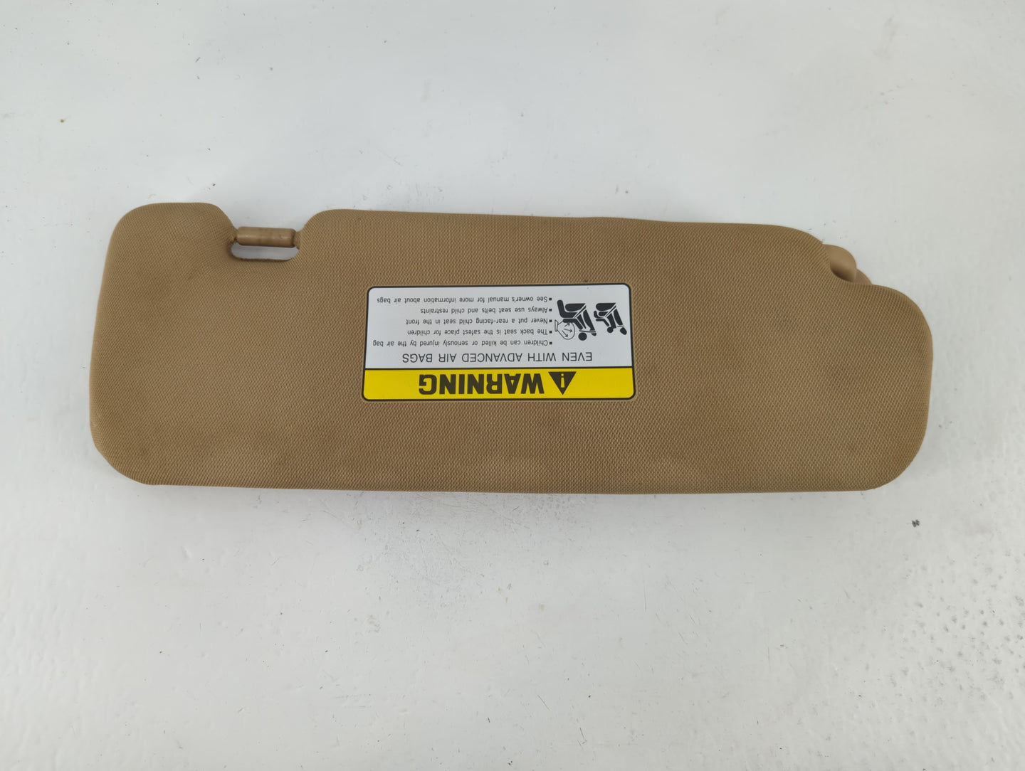 2011-2015 Hyundai Sonata Sun Visor Shade Replacement Passenger Right Mirror Fits Fits 2011 2012 2013 2014 2015 OEM Used Auto