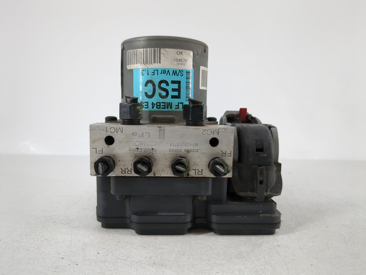 2015 Hyundai Sonata ABS Pump Control Module Replacement P/N:58920-C2200 Fits OEM Used Auto Parts - Oemusedautoparts1.com