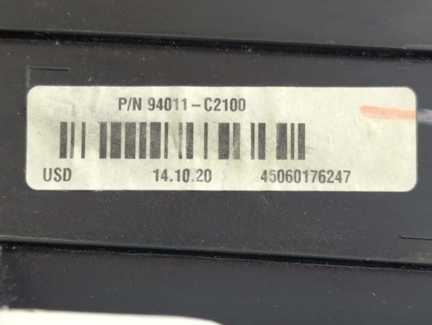 2015 Hyundai Sonata Instrument Cluster Speedometer Gauges P/N:94011-C2100 Fits OEM Used Auto Parts - Oemusedautoparts1.com
