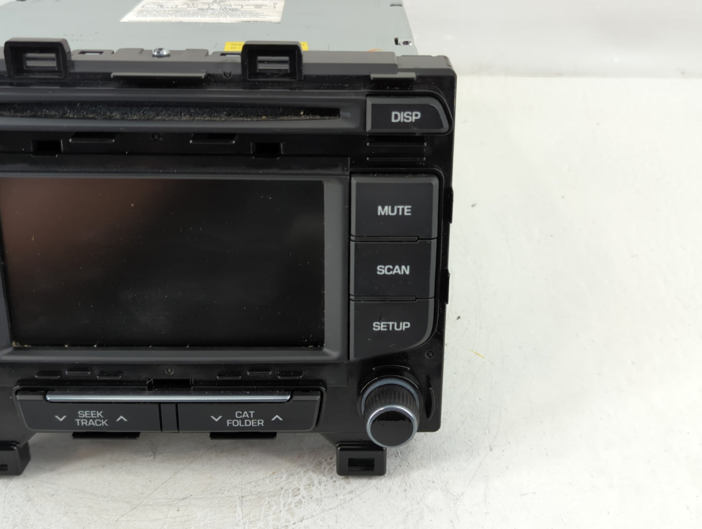 2015-2017 Hyundai Sonata Radio AM FM Cd Player Receiver Replacement P/N:96180-C20004X Fits Fits 2015 2016 2017 OEM Used Auto