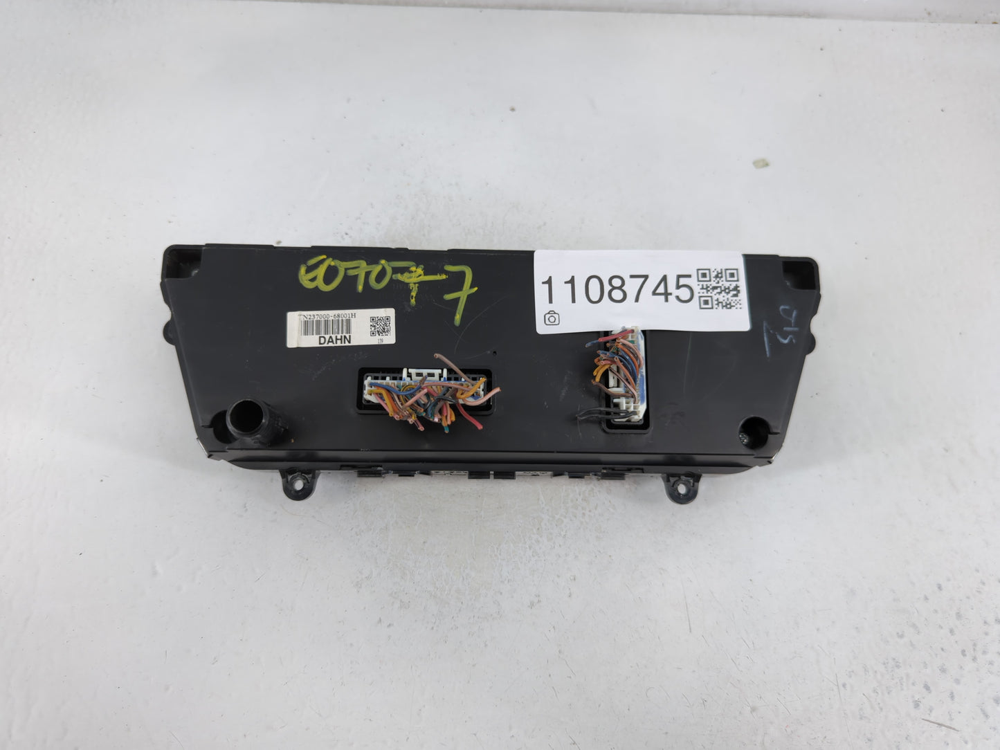 2015-2017 Hyundai Sonata Climate Control Module Temperature AC/Heater Replacement P/N:37000-68501H Fits Fits 2015 2016 2017 