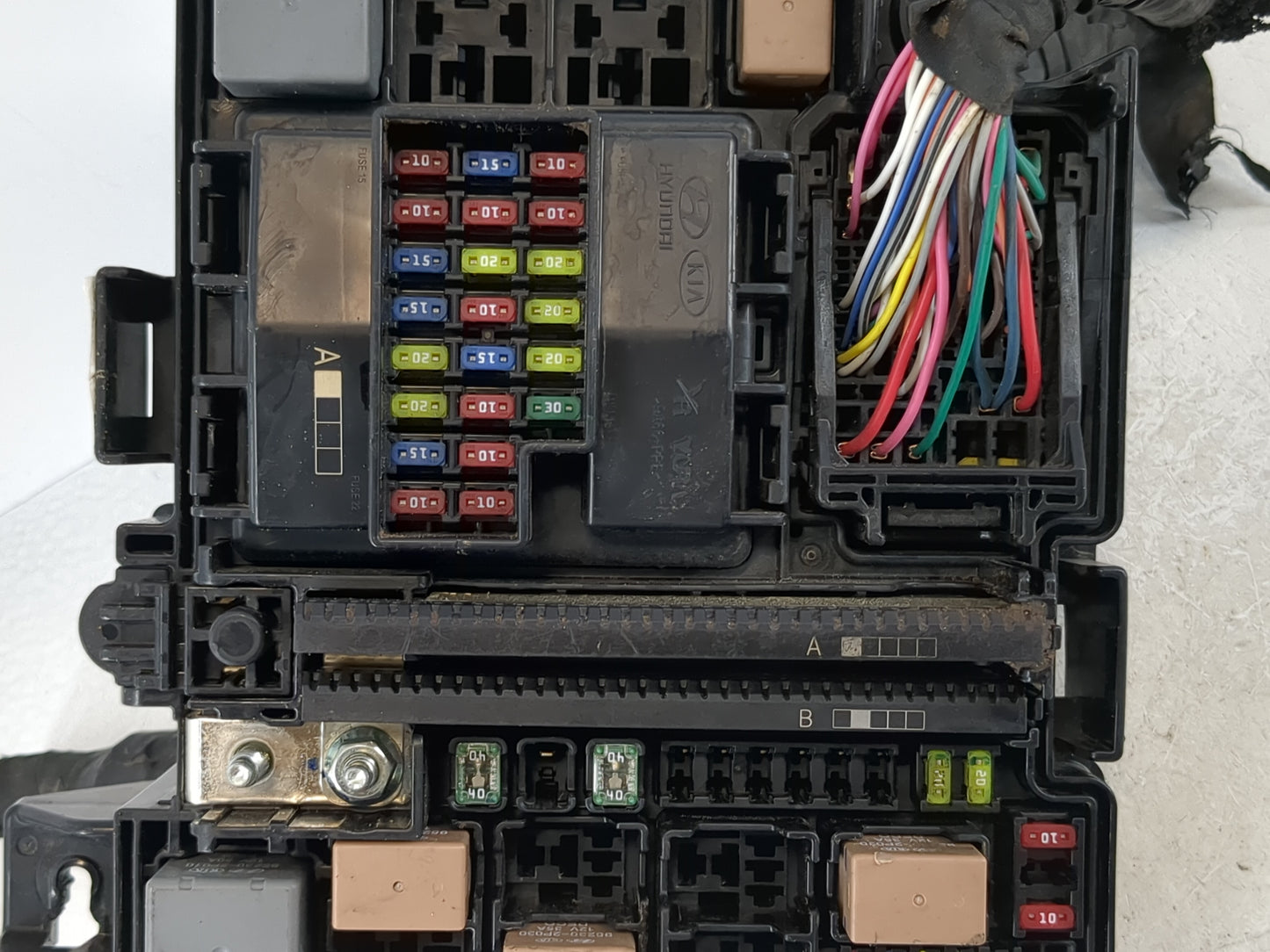 2015 Hyundai Sonata Fusebox Fuse Box Panel Relay Module P/N:91200C2010 Fits OEM Used Auto Parts - Oemusedautoparts1.com