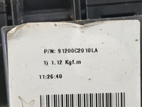 2015 Hyundai Sonata Fusebox Fuse Box Panel Relay Module P/N:91200C2010 Fits OEM Used Auto Parts - Oemusedautoparts1.com
