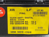 2015-2017 Hyundai Sonata Climate Control Module Temperature AC/Heater Replacement P/N:94510-C1510 Fits Fits 2015 2016 2017 O