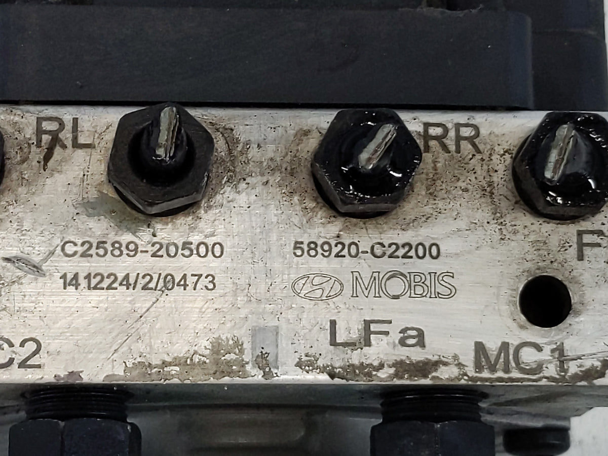 2015-2017 Hyundai Sonata Anti-Lock Brake ABS Pump Module Actuator OEM P/N:58920-C2200 Fits Fits 2015 2016 2017 OEM Used Auto
