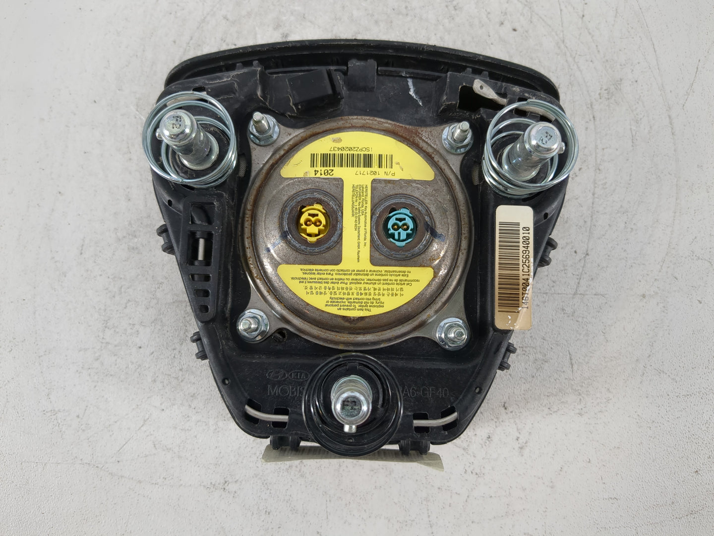 2015-2017 Hyundai Sonata Air Bag Driver Left Steering Wheel Mounted P/N:56900-C2000TRY Fits Fits 2015 2016 2017 OEM Used Aut