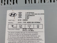 2011-2015 Hyundai Sonata Radio AM FM Cd Player Receiver Replacement P/N:96180-C20004X Fits Fits 2011 2012 2013 2014 2015 OEM