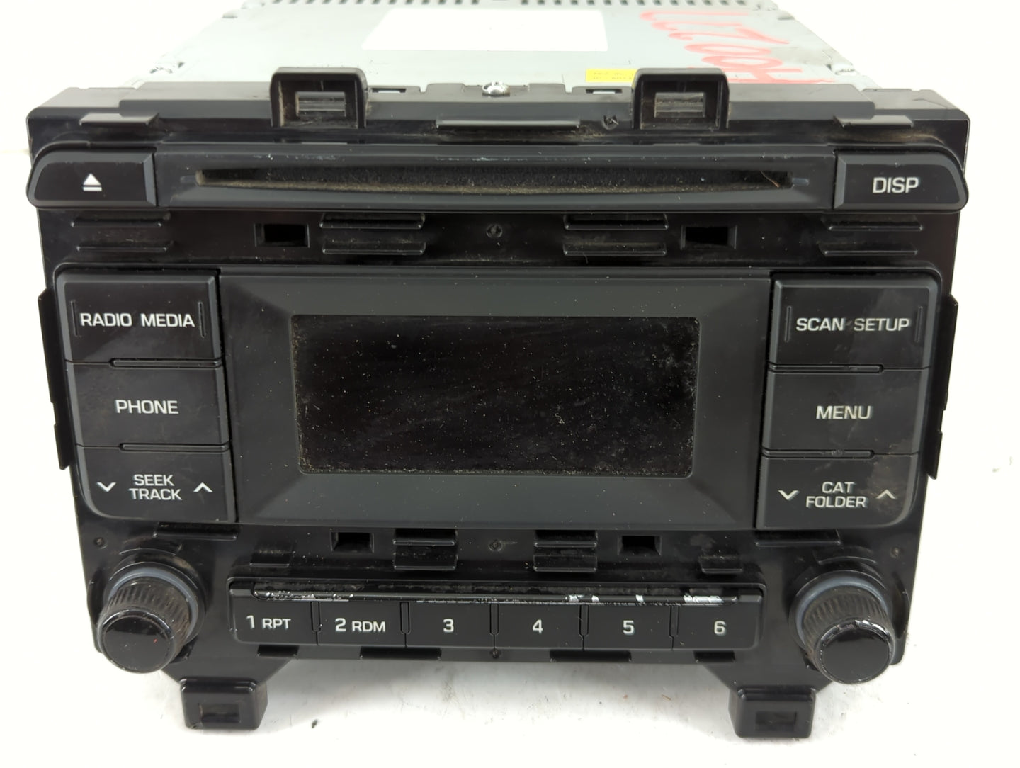 2015 Hyundai Sonata Radio AM FM Cd Player Receiver Replacement P/N:96170-C20004X Fits OEM Used Auto Parts - Oemusedautoparts