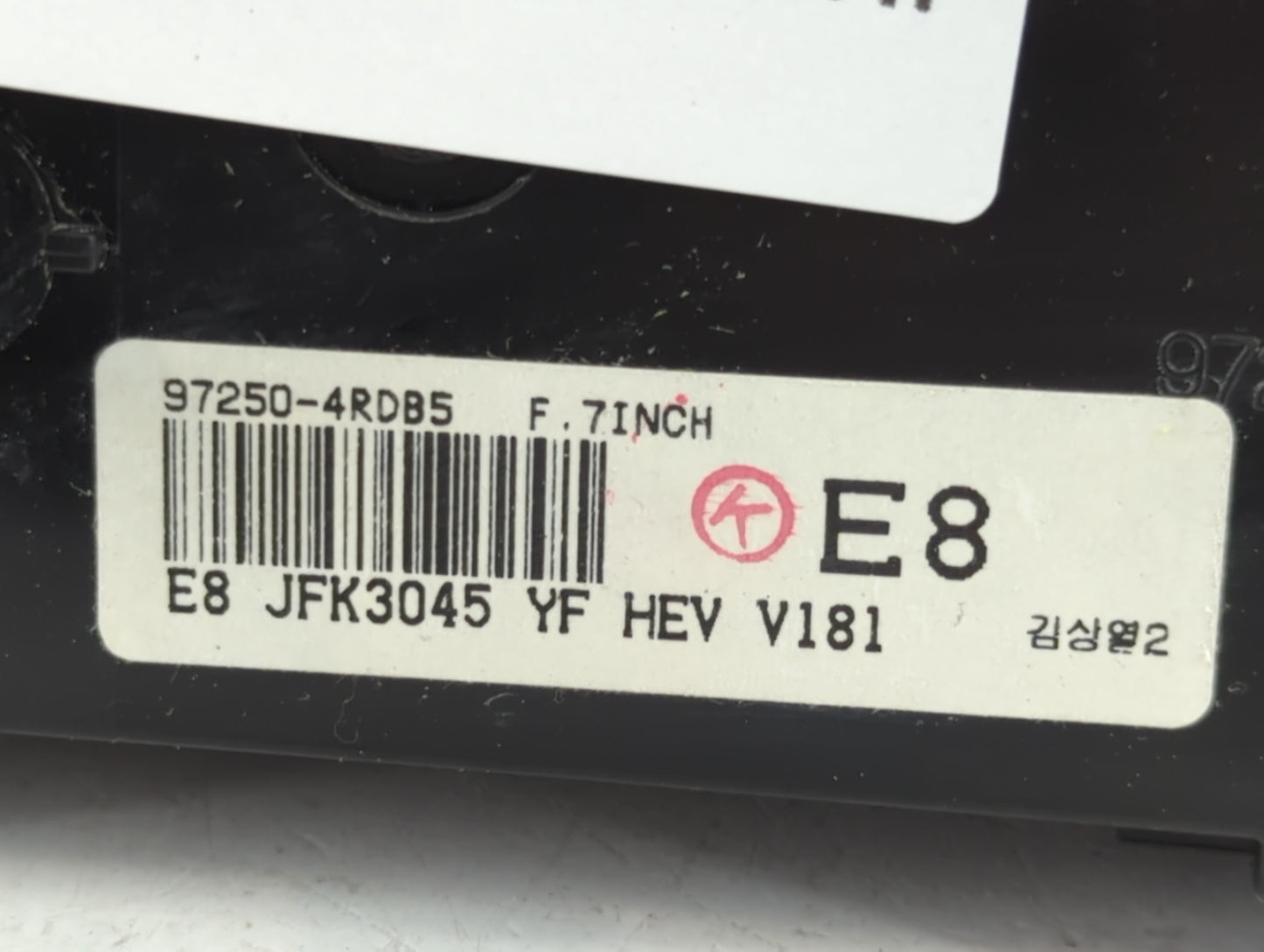 2011-2015 Hyundai Sonata Climate Control Module Temperature AC/Heater Replacement P/N:97250-4RDB5 Fits OEM Used Auto Parts -