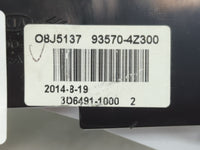 2015-2017 Hyundai Sonata Master Power Window Switch Replacement Driver Side Left P/N:93570-4Z300 Fits Fits 2015 2016 2017 OE
