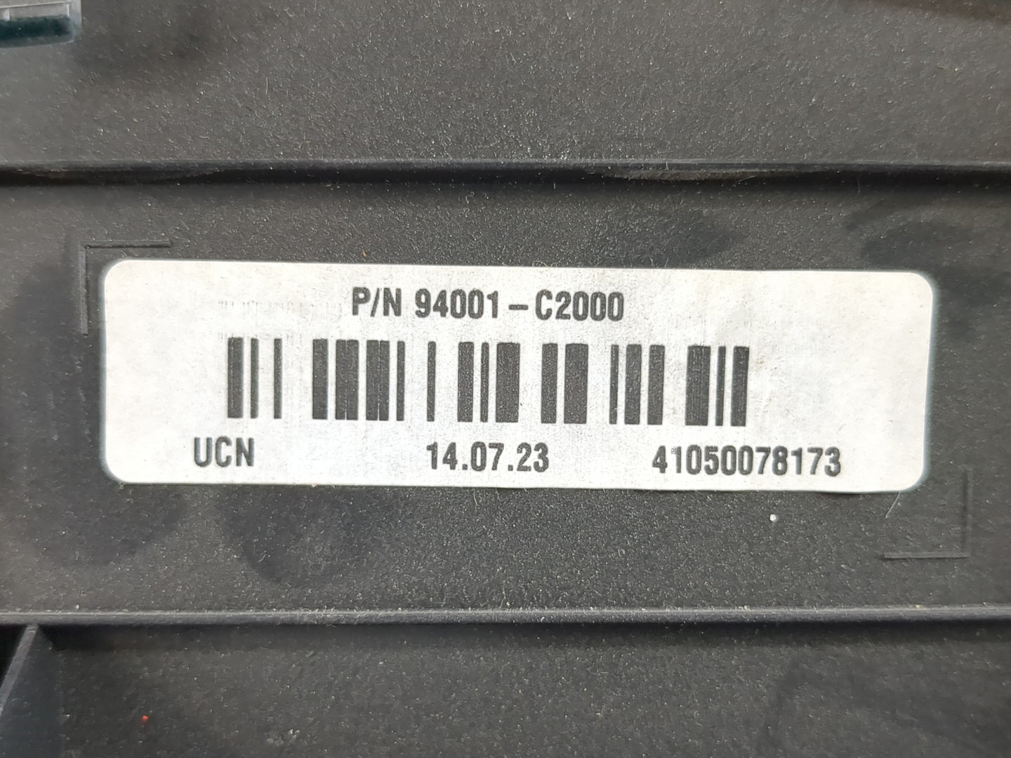 2015 Hyundai Sonata Instrument Cluster Speedometer Gauges P/N:94001-C2000 Fits OEM Used Auto Parts - Oemusedautoparts1.com
