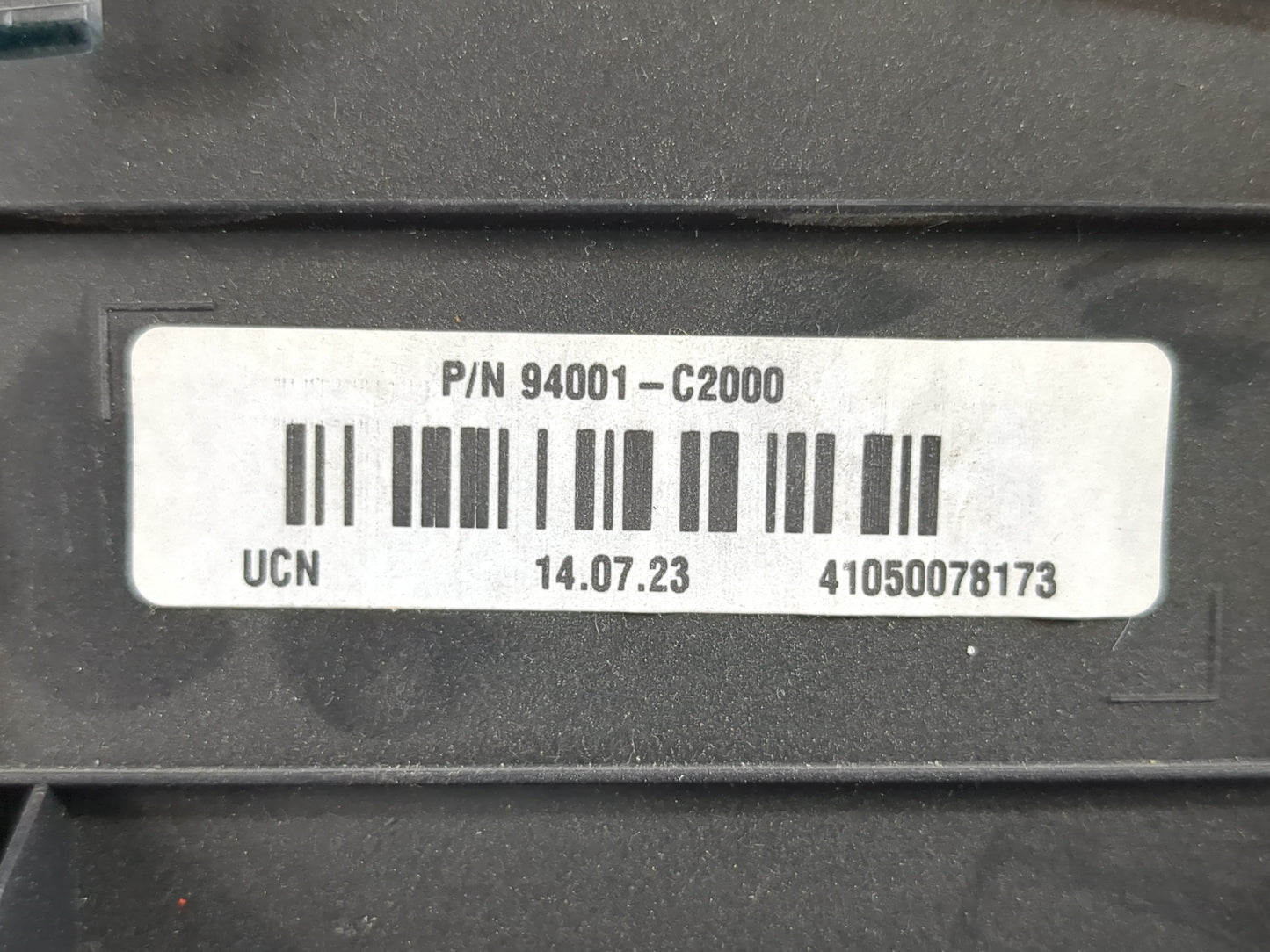 2015 Hyundai Sonata Instrument Cluster Speedometer Gauges P/N:94001-C2000 Fits OEM Used Auto Parts - Oemusedautoparts1.com