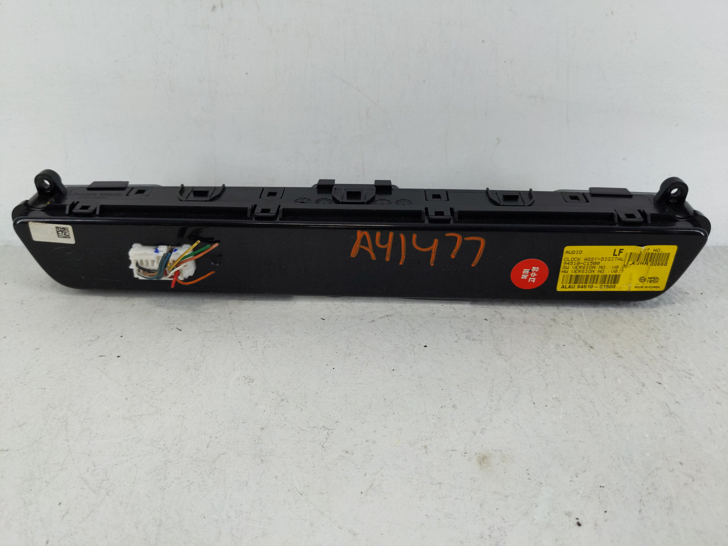 2015-2017 Hyundai Sonata Climate Control Module Temperature AC/Heater Replacement P/N:94510-C1500 Fits Fits 2015 2016 2017 O