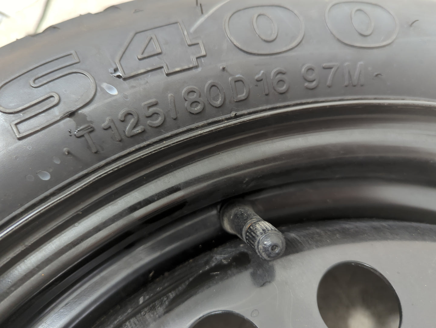 2015-2022 Hyundai Sonata Spare Donut Tire Wheel Rim Oem 1128519 - Oemusedautoparts1.com