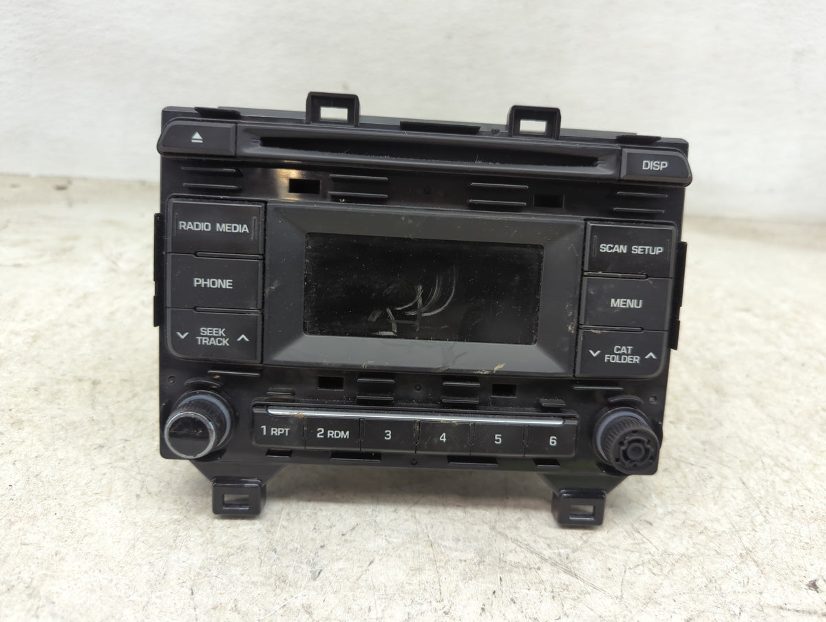 2015 Hyundai Sonata Radio AM FM Cd Player Receiver Replacement P/N:96170-C20004X Fits OEM Used Auto Parts - Oemusedautoparts