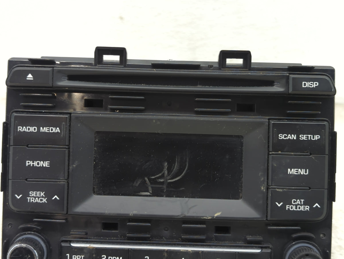 2015 Hyundai Sonata Radio AM FM Cd Player Receiver Replacement P/N:96170-C20004X Fits OEM Used Auto Parts - Oemusedautoparts