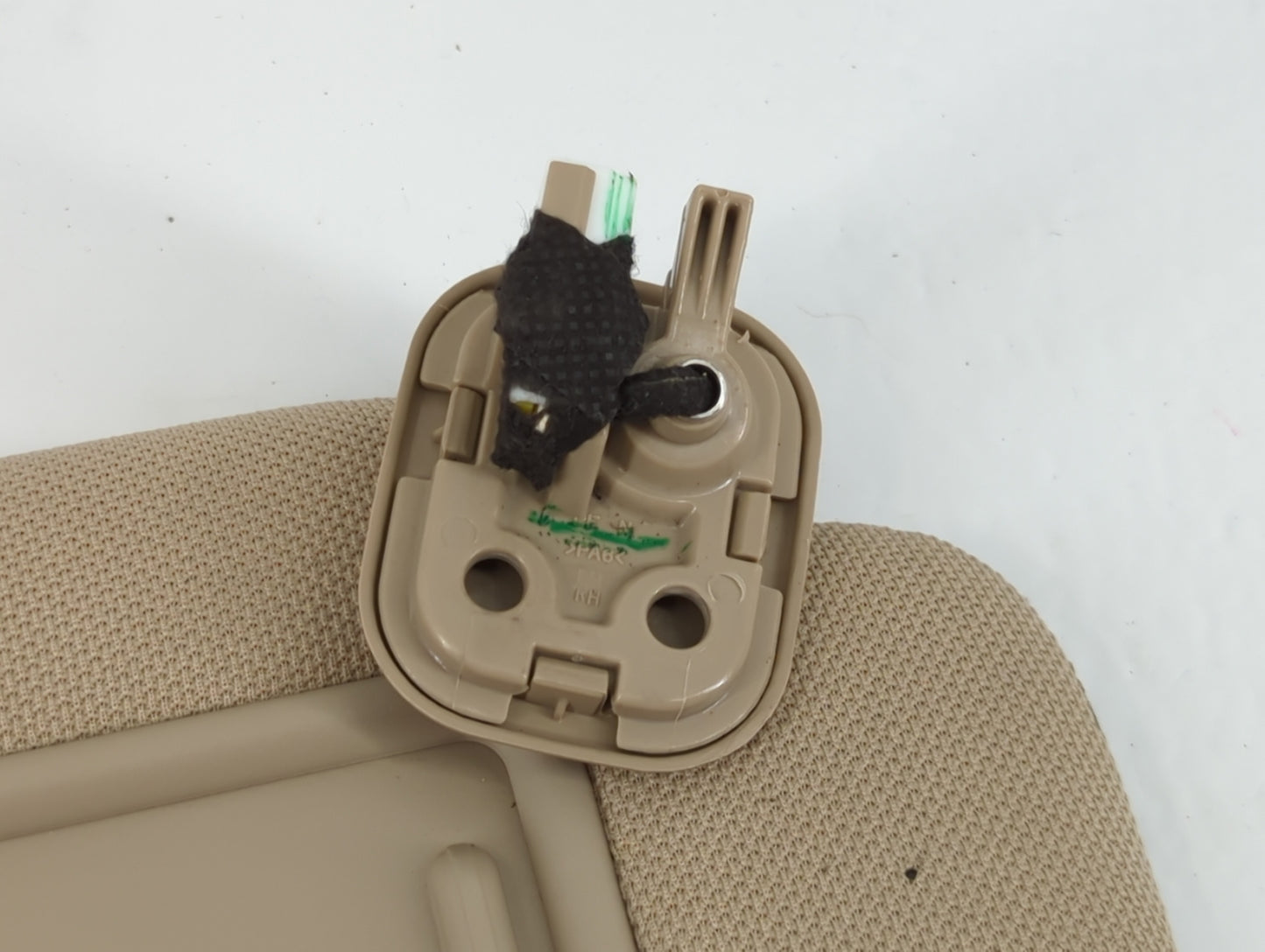 2015 Hyundai Sonata Sun Visor Shade Replacement Passenger Right Mirror Fits OEM Used Auto Parts - Oemusedautoparts1.com