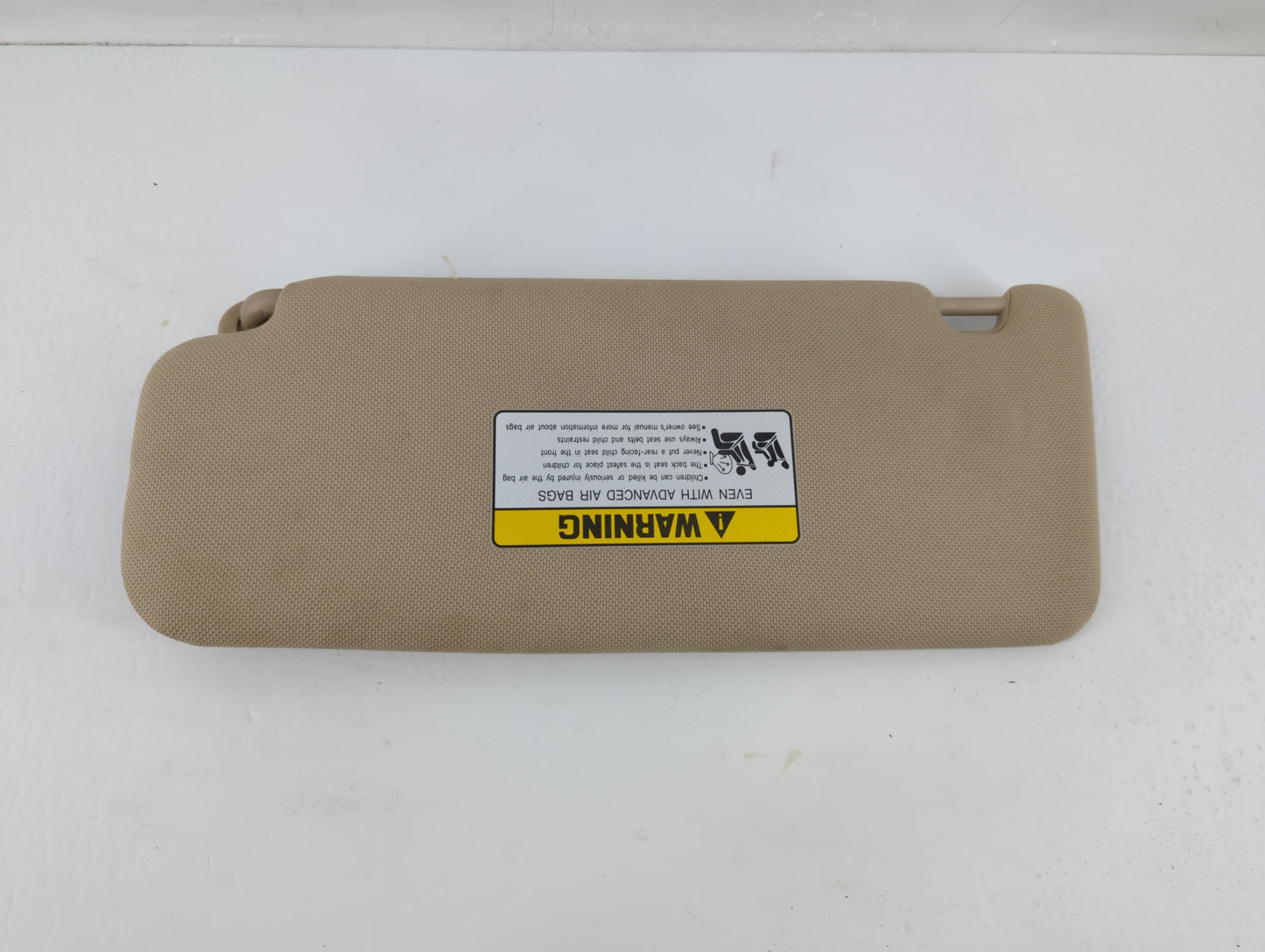 2015 Hyundai Sonata Sun Visor Shade Replacement Passenger Right Mirror Fits OEM Used Auto Parts - Oemusedautoparts1.com
